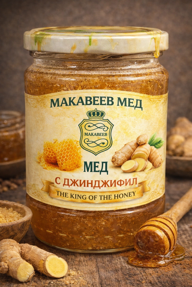 412 Мед с Джинджифил 3 бр.